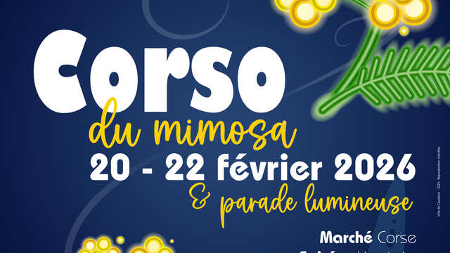 Corso du Mimosa à Cavalaire