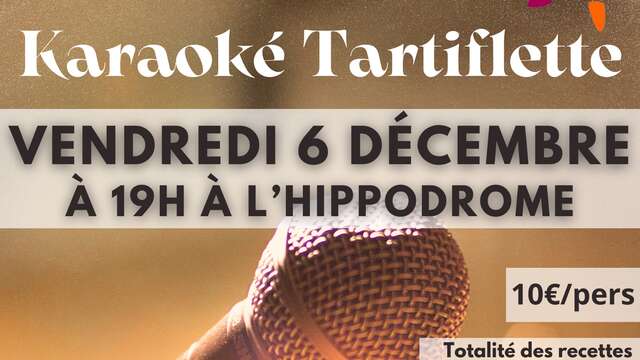 Soirée Karaoké Tartiflette - Téléthon