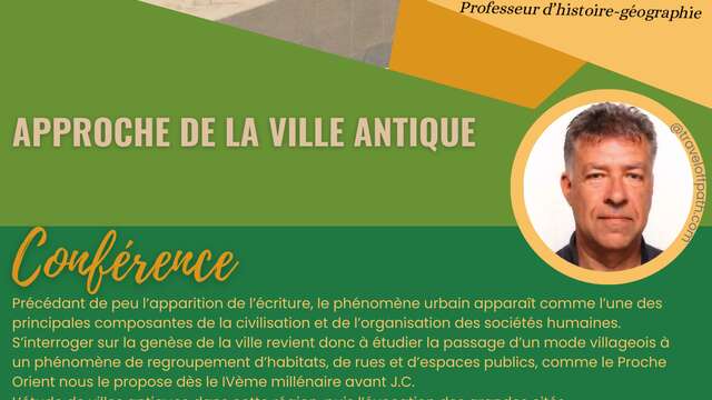 UTLO - Conférence : Approche de la ville antique