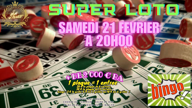 Super loto au Thouar