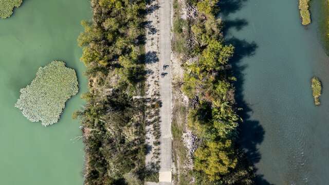 Véloroute Vers la Durance à vélo : Tronçon Saint Esteve Janson - Meyragues