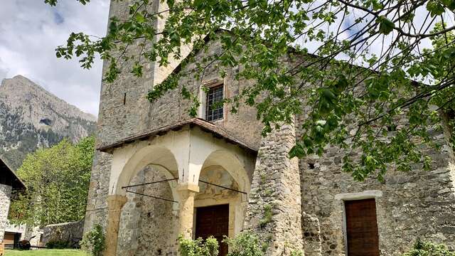 Kirche Sainte Croix in St. Dalmas Valdeblore