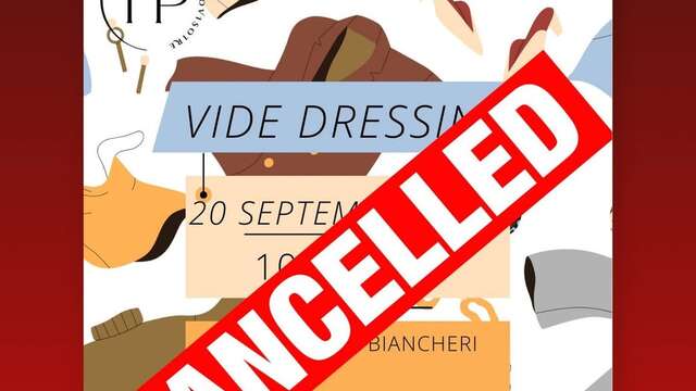 Autumn wardrobe clear-out - CANCELLED