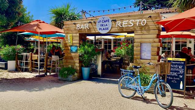 Pizza et burger à emporter au Café de la Plage