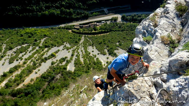 Via ferrata avec Rock'n Jump Adventure