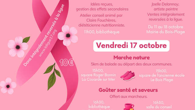 Pink October in Bois-Plage