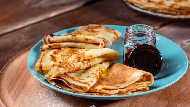 Goûter crêpes à la bibliothèque-ludothèque Le Millefeuille