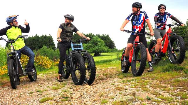 Balade en trottinette dans les vignes