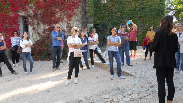 Visite guidée du parc de sculptures de la Commanderie de Peyrassol