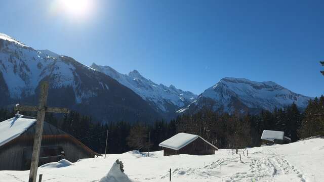 La Forclaz - Randonnée hivernale
