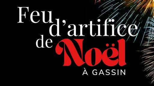 Feu d'artifice de Nël