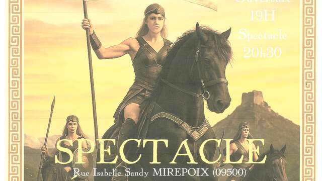 Spectacle équestre La légende des Amazones