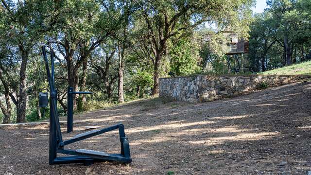 Castle fitness area