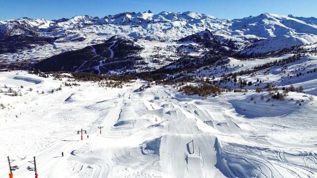 Les coulisses du Snowpark