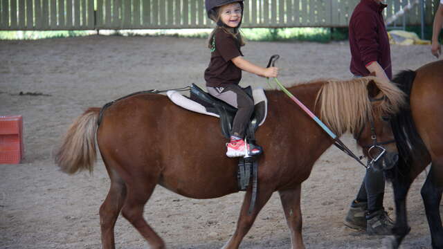 Cours d'équitation avec les Écuries de Crossey