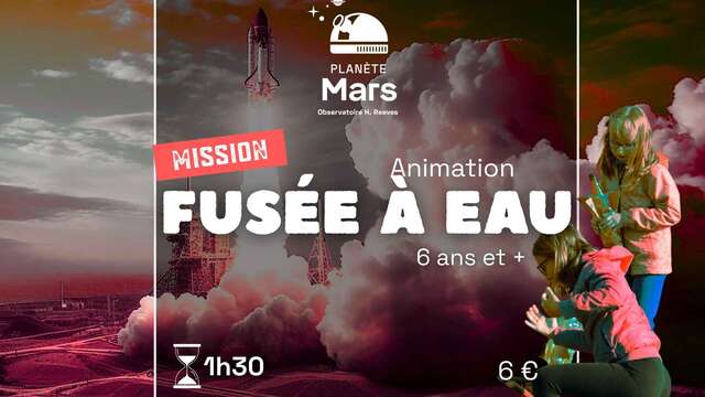 Mission fusées à eau : défi pour jeunes ingénieurs