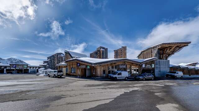 Overdekte parkeergarages in Avoriaz