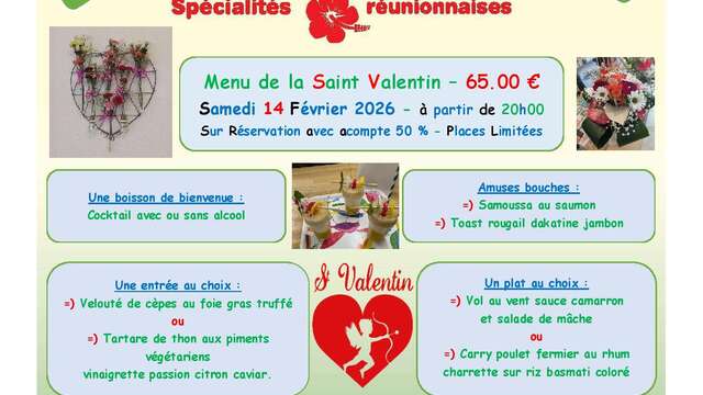 Repas de la Saint Valentin