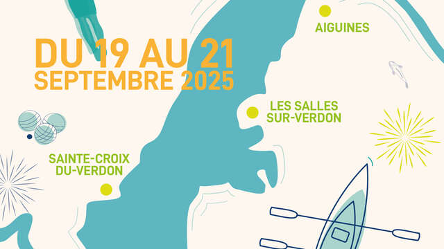 Moustiers-Sainte-Marie celebrates the Lac de Sainte-Croix!