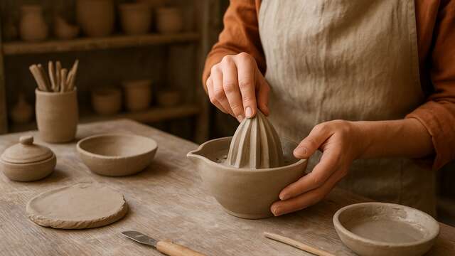 92ème Fête du Citron® - Atelier Céramique : Création d'un Presse-agrumes