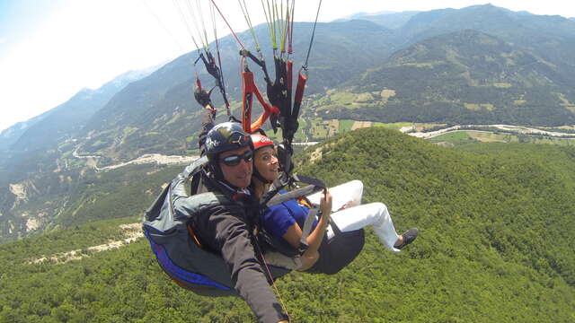 Baptème en parapente