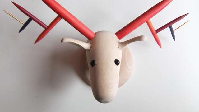 Atelier trophée tête de cerf