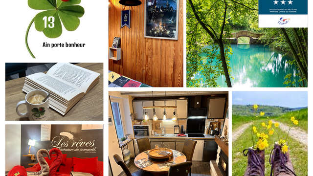 Ain porte bonheur, möblierte Wohnung 3* Tourismus