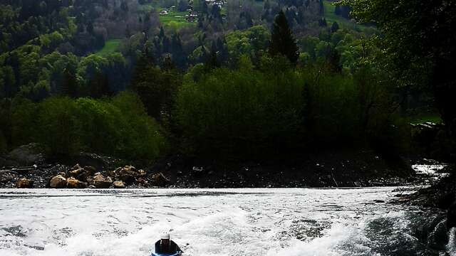 Hydrospeed descent of the Giffre
