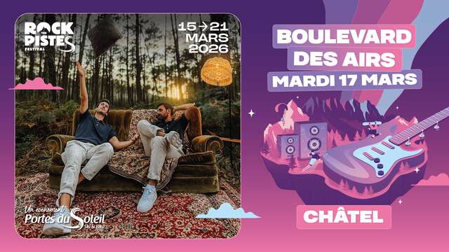Boulevard des Airs in Châtel | Rock the Pistes Festival