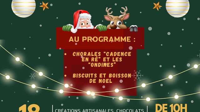 Le marché de Noël des jardins d'arcadie