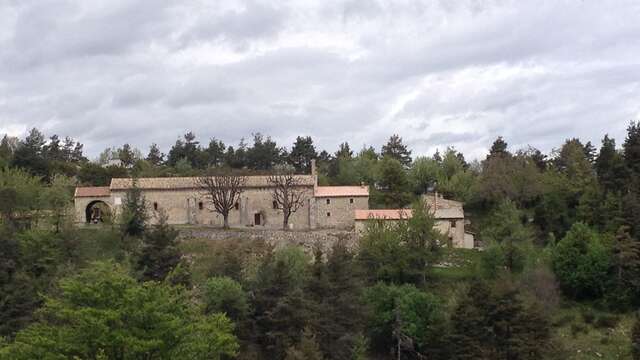 La chapelle Saint Jean du Désert depuis Annot
