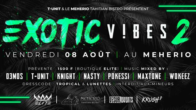 Exotic vibes 2 - Meherio Tahitian Bistro