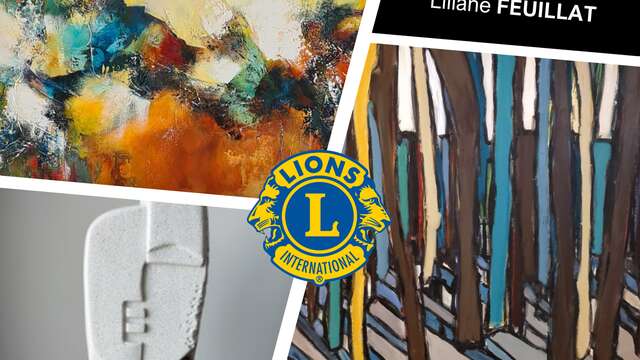 Exposition LE LION Club invite AYLEN, Liliane FEUILLAT & Eclosionscréative