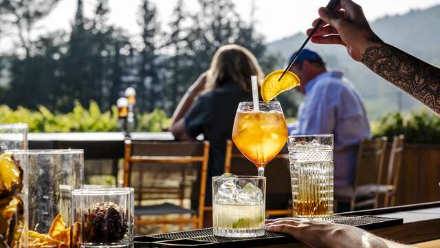 Domaine La Pierre Blanche - L'Ambar Sunset Lounge