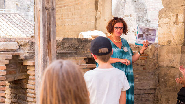 Visite guidée flash des Thermes de Constantin