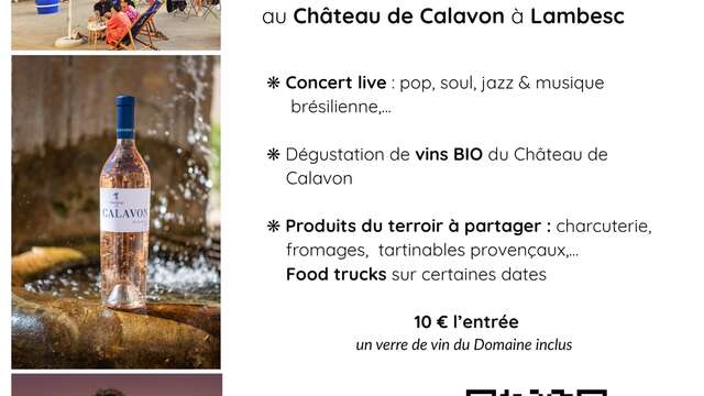 Afterwork piano au château de Calavon