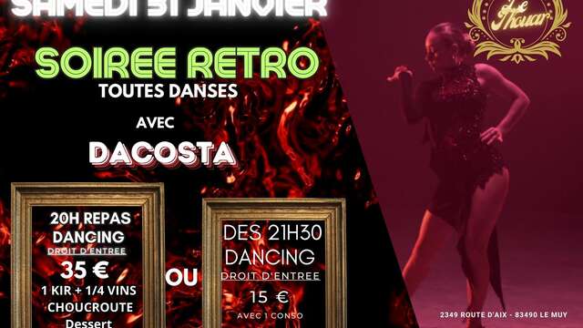 Soirée rétro au Thouar