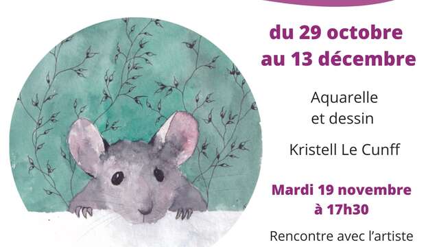 Exposition Un petit air de Myosotis - Lire et grandir en famille