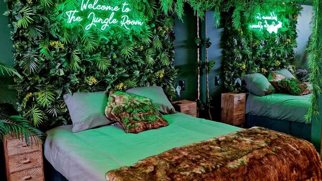 Gîte 2 personnes - Jungle Room