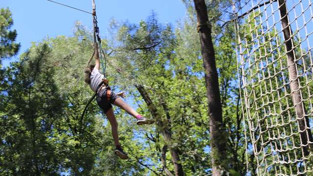 Bollène Aventure (Treetop adventure park)