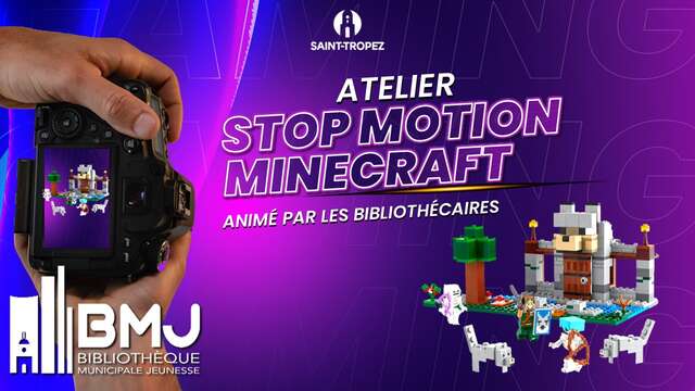 Exposition Culture Geek – Atelier Stop Motion Minecraft