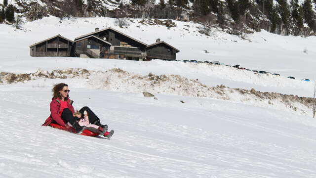 Aire de luge Plateau des Glières