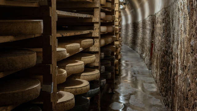 Visite et Degustation au Tunnel de la Collonge -  MonS Fromager Affineur