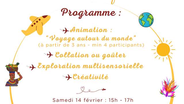 Voyage autour du monde avec Pauz'Colorée