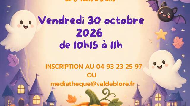 Bébés lecteurs à la Médiathèque de Valdeblore