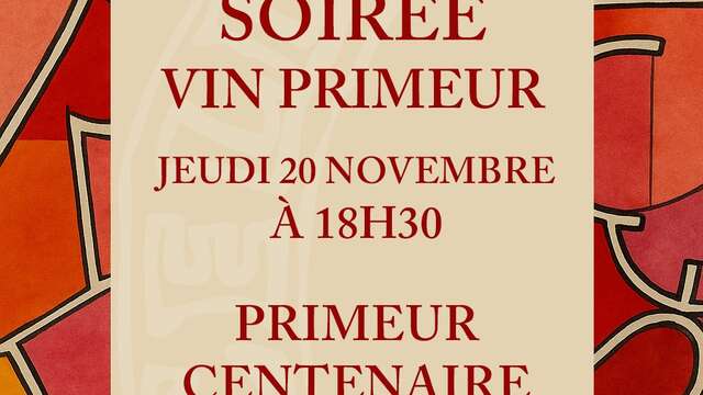 Soirée du vin primeur au Cellier des Princes