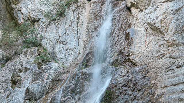 Sur Bayard par la Cascade