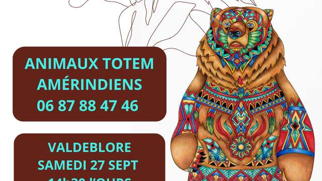 Conférence Animaux Totem Amérindiens
