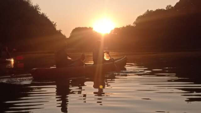 Crépusculaire en kayak (Rives-du-Loir)