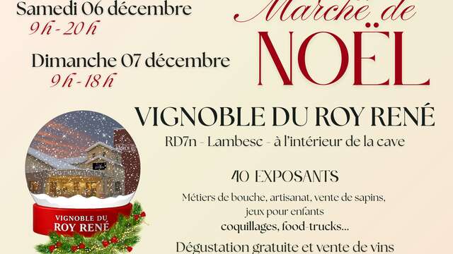Marché de Noël du Vignoble du Roy René